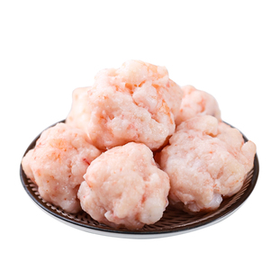 虾滑新鲜青虾低脂手打虾滑150g*8