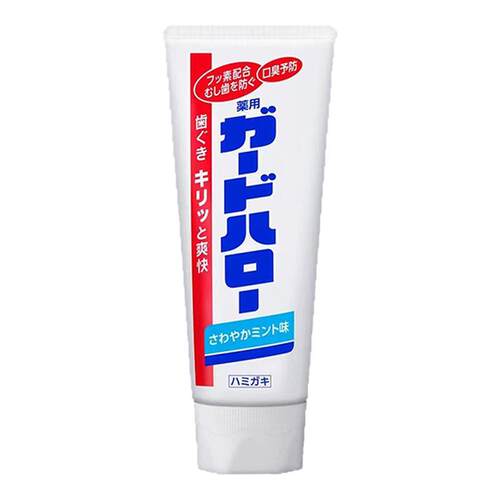 【自营】花王制造大白牙膏guardhalo含氟亮白去异味165g【临期】