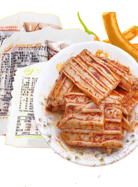 脆骨1500g豆干烧烤麻辣素食休闲