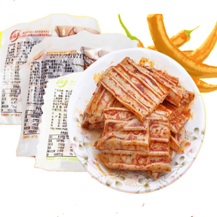 辣么厉害Q脆骨凉皮1500gQ软弹烧烤麻辣香辣素食辣条休闲零食品5斤