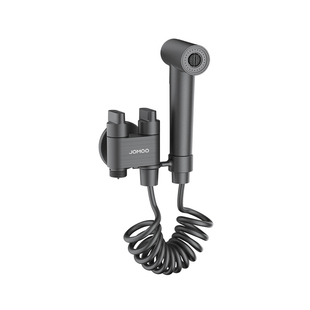 九牧铜角阀多功能马桶伴侣喷枪电镀双控一进二出三通止水阀