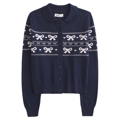 Hollister费尔岛针织开衫外套