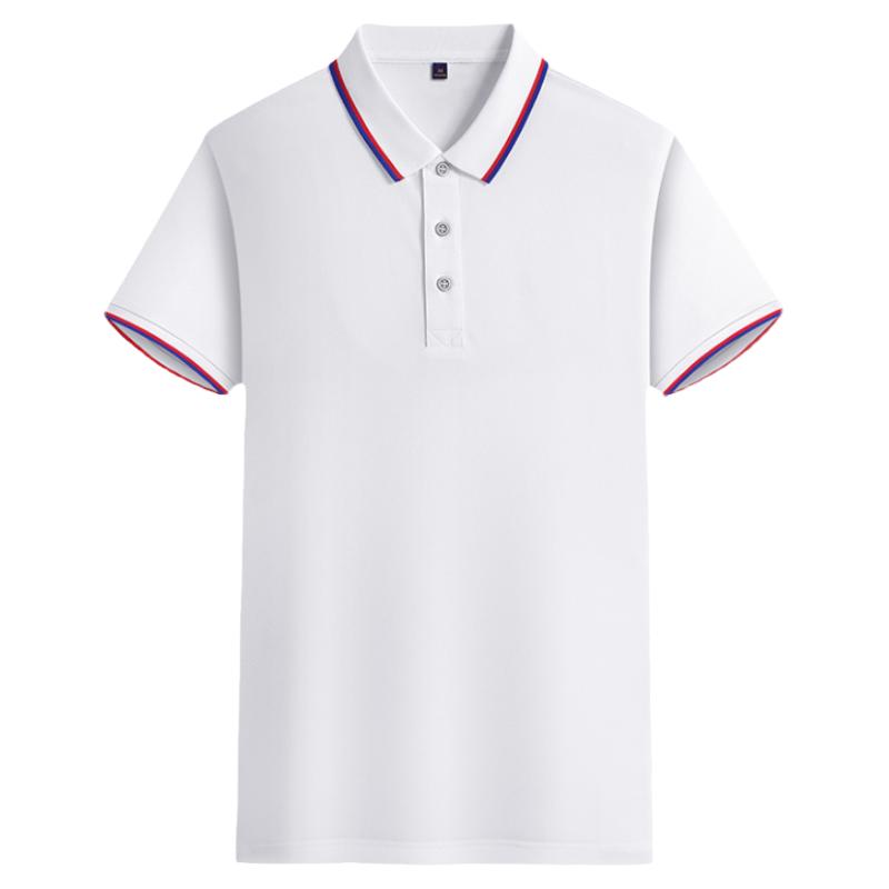 夏季短袖纯棉工作服t恤 定制广告文化POLO衫工装印字logo工衣订做