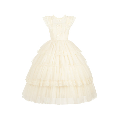 【象牙塔】withpuji原创设计 cla梦幻大摆纱裙op/jsk三子lolita裙