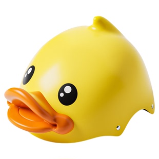 小黄鸭儿童头盔宝宝安全盔一岁婴幼儿骑行帽1岁平衡车电动车护具