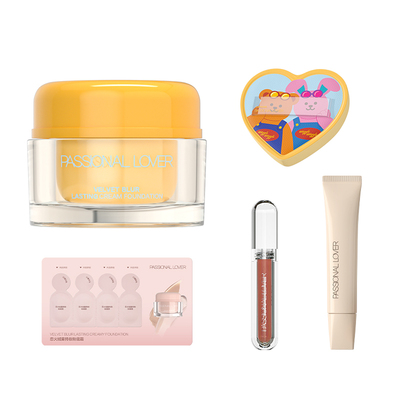 【乐园限定】PL看不见粉霜蹭不掉粉霜油皮粉底液干皮遮瑕持久持妆