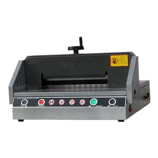 宝预(BYON)E330D电动切纸机A4台式裁纸刀重型切纸刀裁刀小型自动裁纸机裁纸器切割机不干胶裁切机切割器