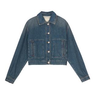 ISABEL MARANT2025 JOSEPHINE休闲经典牛仔衬衫领夹克女