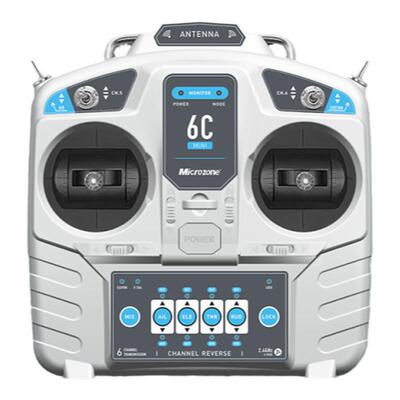 迈克航模遥控器MC6Cmini 6通道2.4gRE接收机自稳固定翼车船遥控器
