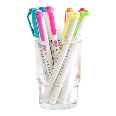 日本ZEBRA斑马阳光黄笔集合按动