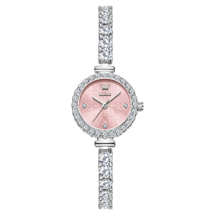 情人节送礼物女士手链表镶砖美人鱼表带腕表送女朋友礼物学生女表