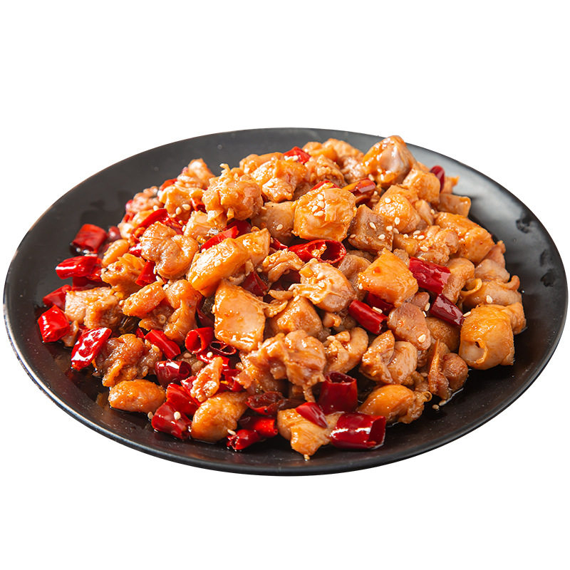 麻辣冷吃兔自贡兔肉兔丁开袋即食四川特产5包追剧解馋下酒菜150g