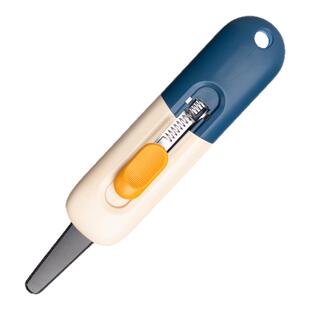 得力开箱刀开箱器美工刀拆快递的小刀快递学生用拆快递开快递小刀拆箱刀防割手开箱美工刀壁纸刀快递刀