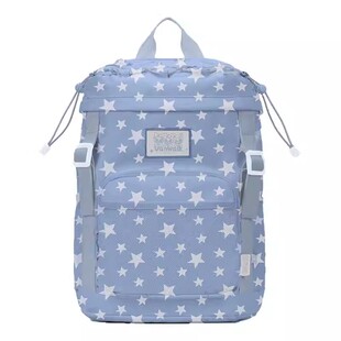 VANWALK 原创新款大容量学生少女星星书包户外出游双肩包旅行背包