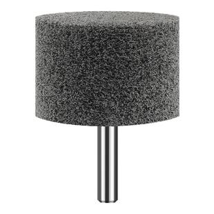 6mm带柄尼龙抛光轮圆柱纤维轮磨头金属除锈打磨木材去毛刺工具