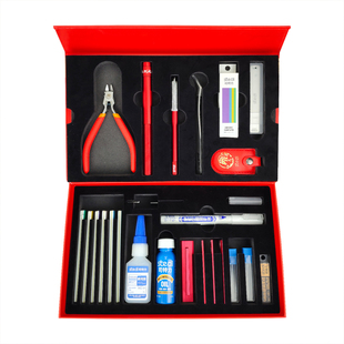 司特力高达模型拼装素组水口剪钳笔刀镊子砂纸打磨板模型工具套装