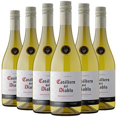 干露红魔鬼干白葡萄酒750ml×6瓶