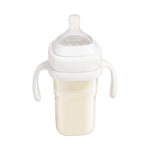 woibaby适配赫根奶瓶配件宝宝防胀气奶嘴新生儿软硅胶仿母乳1-2段