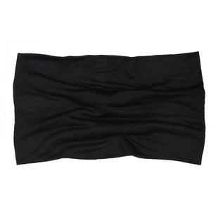 GLEE RAINBOW欧美黑色棉弹针织超宽发带  多色