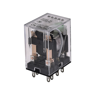 小型中间电磁继电器HH52P/HH54P/62P-L带指示灯8/14脚DC24VAC220V