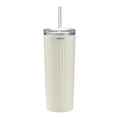 英国Vanow带吸管保温杯咖啡杯