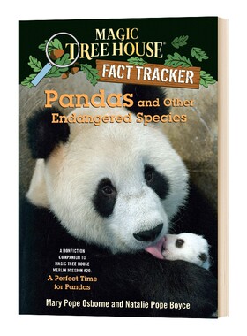 英文原版 Pandas and Other Endangered Species MTHFT#26 神奇树屋小百科系列26 儿童英语章节小说 英文版