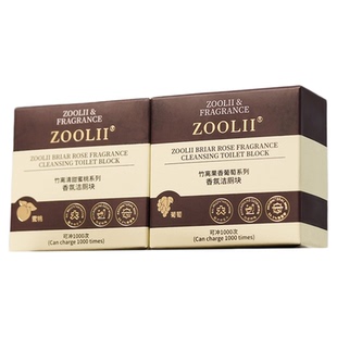 ZOOLII洁厕块强力除垢除臭厕所蓝泡泡洁厕灵马桶自动清洁剂清香型