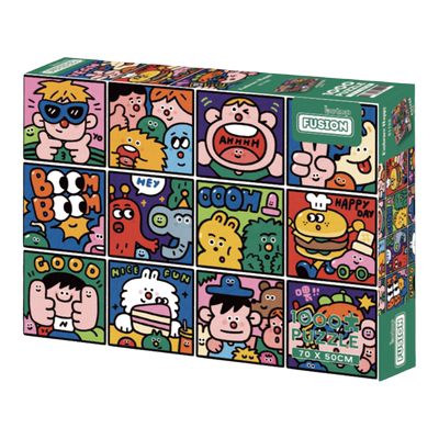 botopfusion拥抱快乐拼图玩具