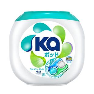 王子菁华Ka四合一四色洗衣凝珠72粒4in1抑菌除螨洁净洗衣球留香久
