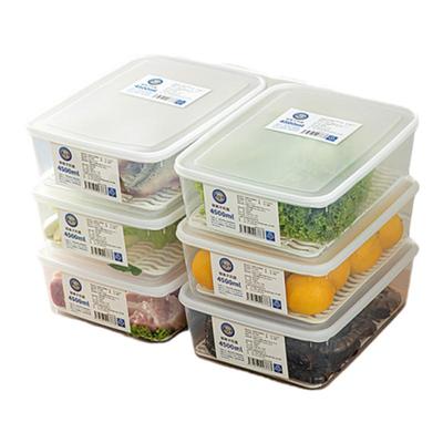 双开门冰箱保鲜盒 冰柜专用食品级收纳盒 整理盒 抗菌盒 冷冻室