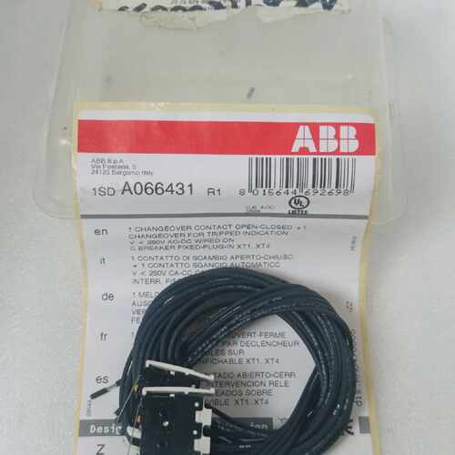 ABB 1SD A066431 R1 转换接触适用于跳跃指示 1SDA066431R1 全新