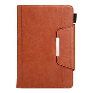 适用7 8 10寸五金扣多功能插卡保护套翻盖支架iPad三星华为平板套