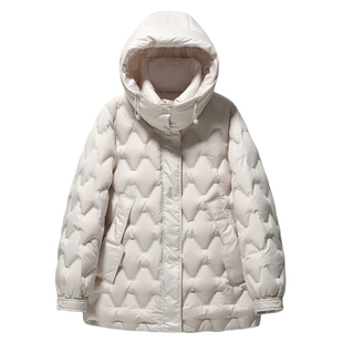 200斤特大码90白鸭绒小个子短款羽绒服女冬300胖mm宽松巨好看外套