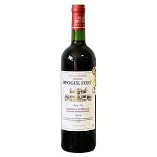 超级波尔多BORDEAUX法国进口红酒原瓶14度雷吉古堡AOC干红葡萄酒