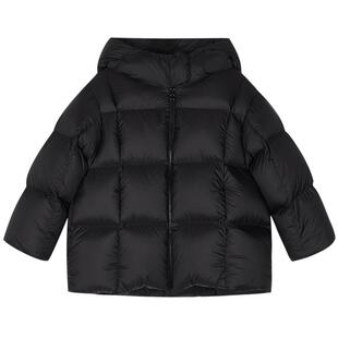 江南布衣童装短款连帽羽绒服宽松连帽保暖冬男女童儿童jnbybyjnby