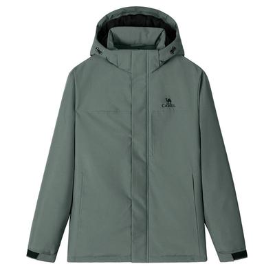 男女棉服骆驼连帽保暖