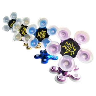 网红车载家用魔力吸盘手机支架桌面架子硅胶双面大吸盘地摊广告布