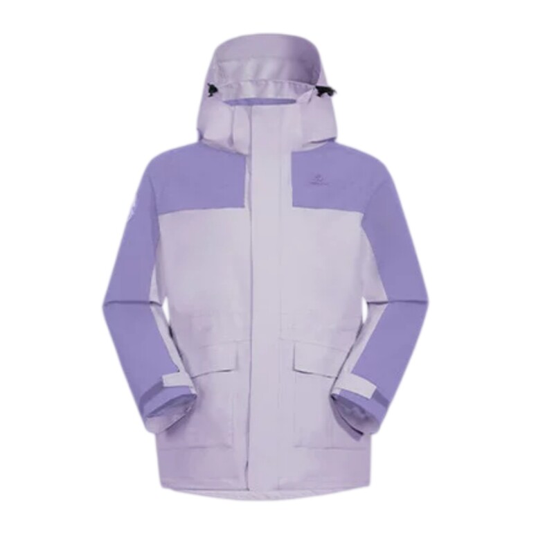 拓路者山系户外冲锋衣女防风防水保暖抓绒内胆三合一登山服外套