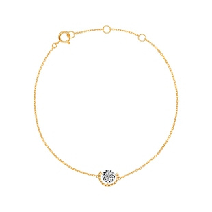 TSL谢瑞麟TGOL系列钻石手链18K金新款手饰彩金女士新品63345