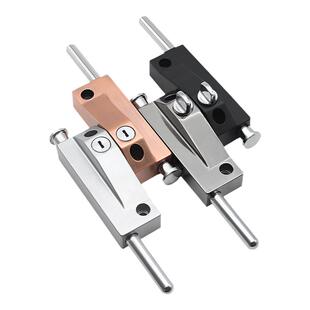 地插锁锁有框门锁铝合金双门弹簧旋转门地插销防盗自动带钥匙