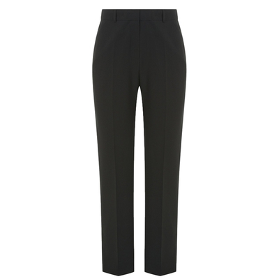 莱茵福莱尔黑色高弹中高腰锥腿裤