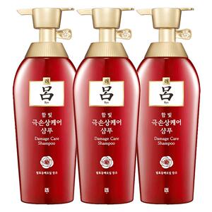 65元包邮 吕 韩国柔顺洗发水套装400ml*3瓶