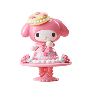 MINISO名创优品三丽鸥美乐蒂下午花盲盒潮玩手办可爱Melody小摆件