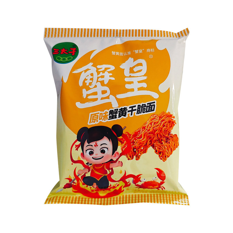 三太子蟹黄干脆面多口味方便面
