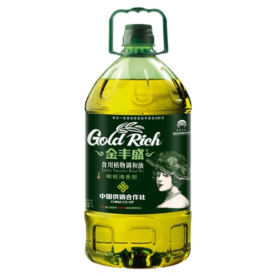 金丰盛食用植物调和油食用油5L