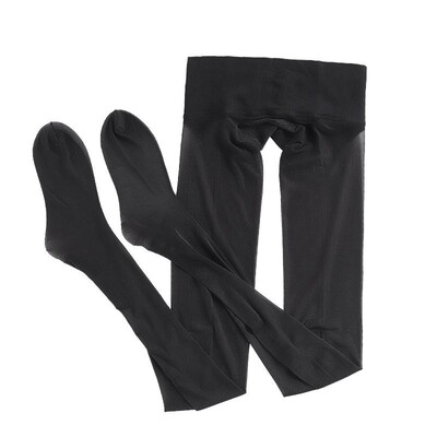 丝遇【丝缎】无痕裆舍宾丝袜女40D缎光油亮丝滑性感光泽连裤袜