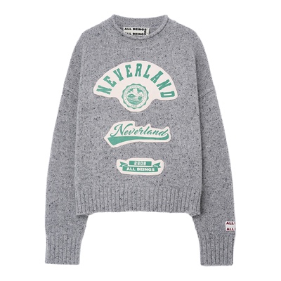 ALLBEINGS粗针毛线衣加厚针织衫