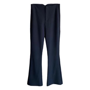 AMR UU◆瘦瘦裤 显腿长马蹄裤垂顺小黑裤高腰微喇阔腿裤女春夏新