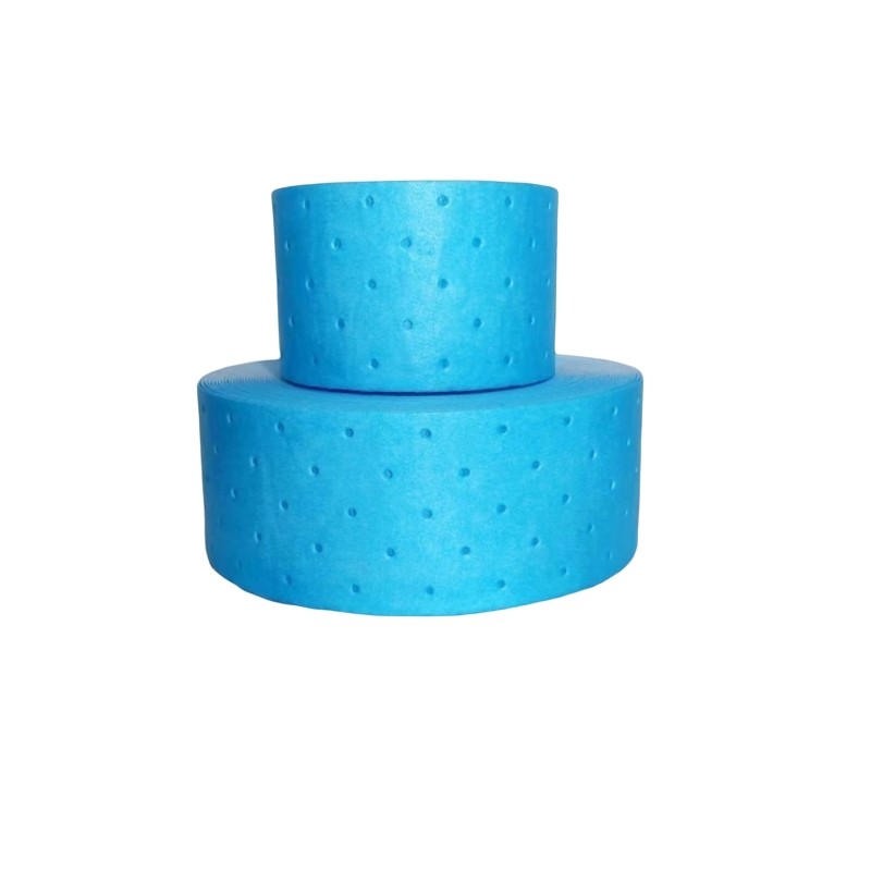 抽油烟机吸油棉防油贴吸油纸隔油垫片条油槽油盒通用升级加厚蓝膜