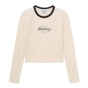 北欧时刻功能性发热纤维长袖上衣T恤打底衫2025新款春季女内搭